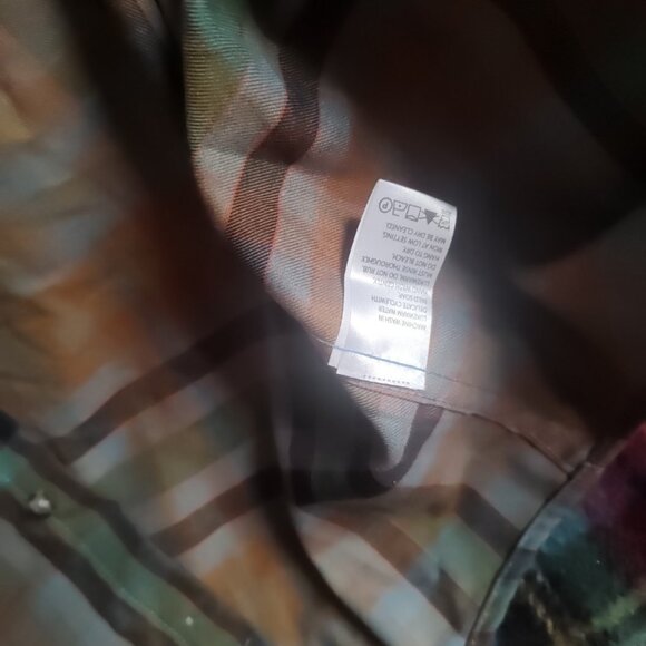 Viyella Shirt Men XL Cotton Wool Blend Plaid Check Shirt Made in Canada - Picture 8 of 11